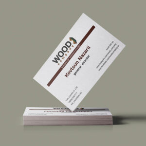 Візитки “WOOD Company” Візитки