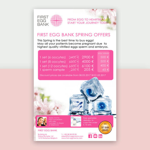 Дизайн буклету для “FIRST EGG BANK”. Фото 24 | BRANDME Дизайн буклету для “FIRST EGG BANK”. Фото 23 | BRANDME