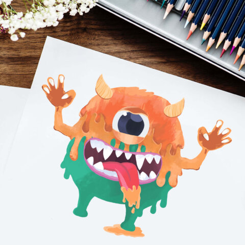 Ілюстрація для упаковки слаймів. Фото 5 | BRANDME Ілюстрація для упаковки слаймів