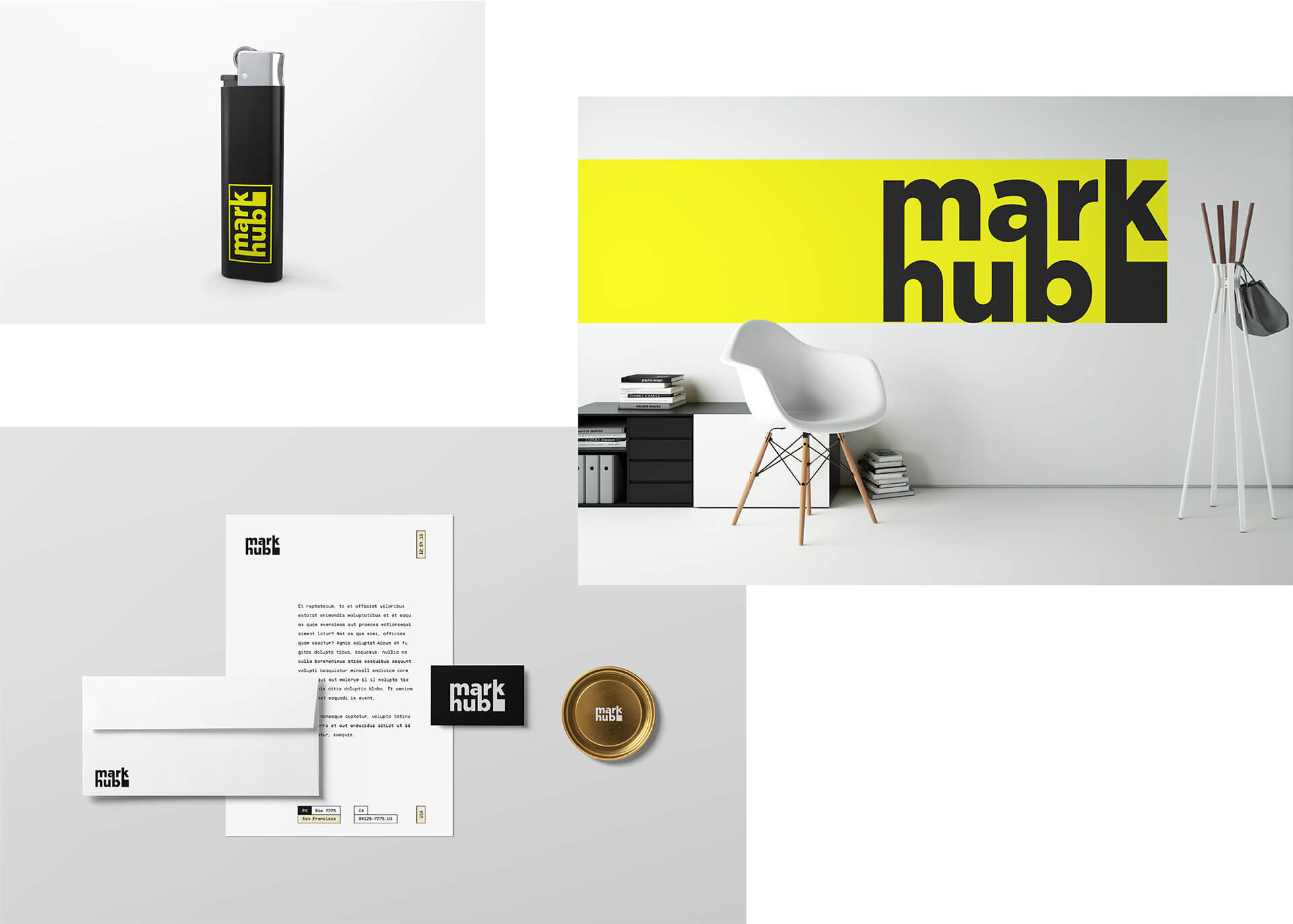 Web Розробка логотипу для стартапу MARK.HUB. Фото 12 | BRANDME