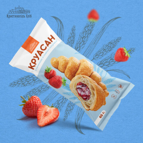 Дизайн упаковки для “Кристинопіль Хліб”. Фото 3 | BRANDME