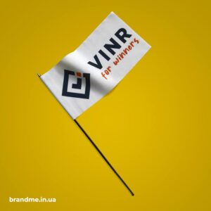 Корпоративні прапорці для компанії “ViNR” Корпоративні прапорці для компанії