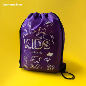 Дитяча сумка-рюкзак з оригінальним нанесенням для 