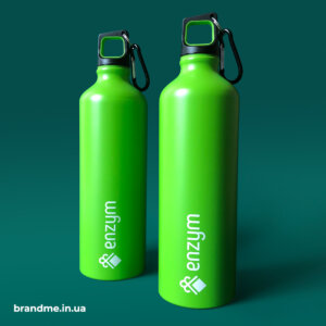 Яскраві пляшки з логотипом для ПрАТ 