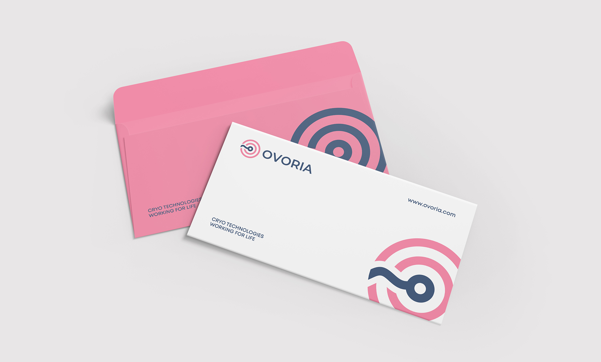 конверт 2 Створення айдентики для міжнародної медичної компанії Ovoria. Фото 12 | BRANDME