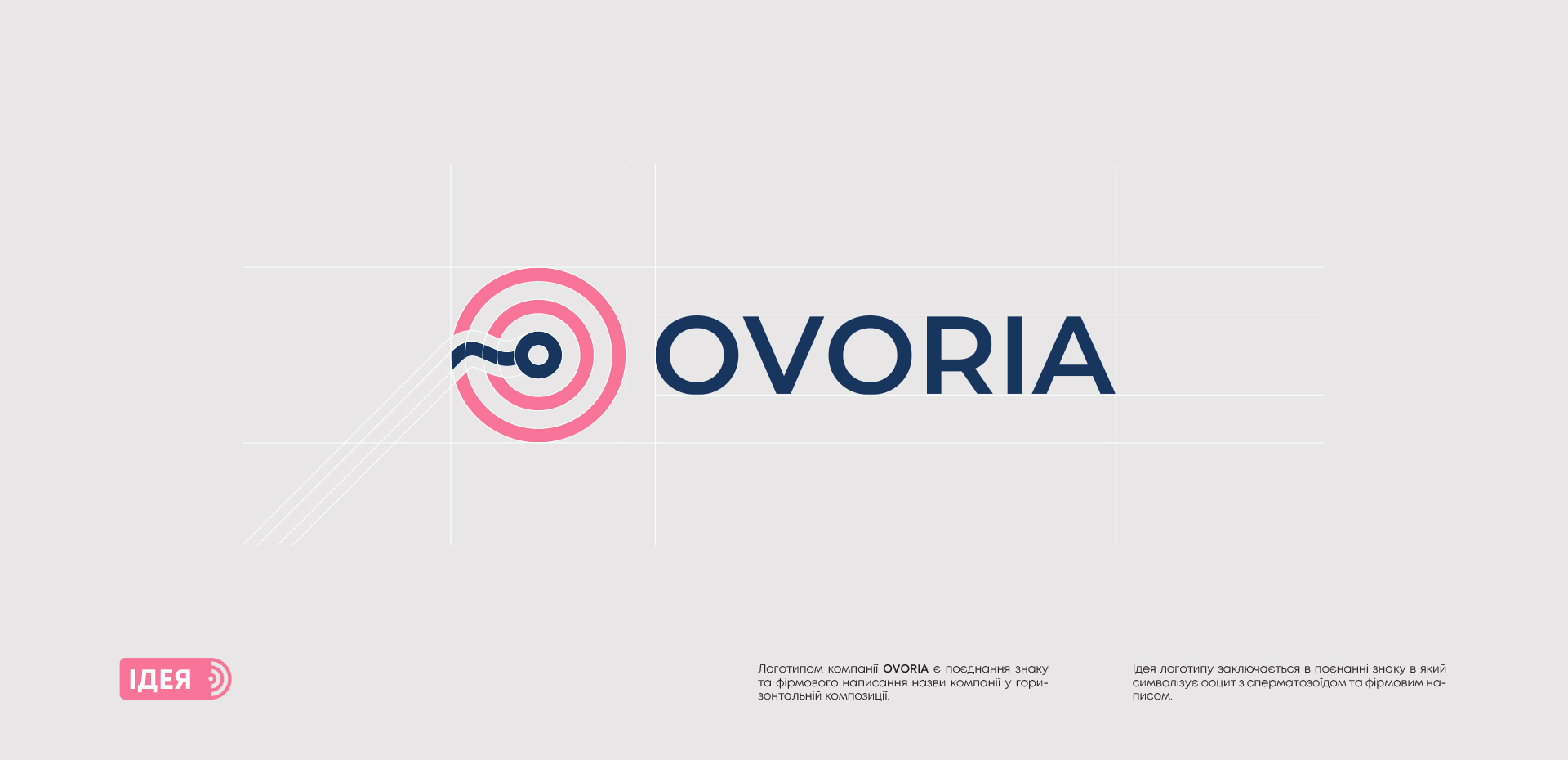 лого Створення айдентики для міжнародної медичної компанії Ovoria. Фото 2 | BRANDME