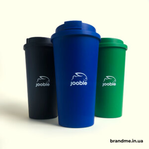 Бамбукові еко стакани з логотипом для компанії “Jooble” Бамбукові еко стакани з логотипом для компанії