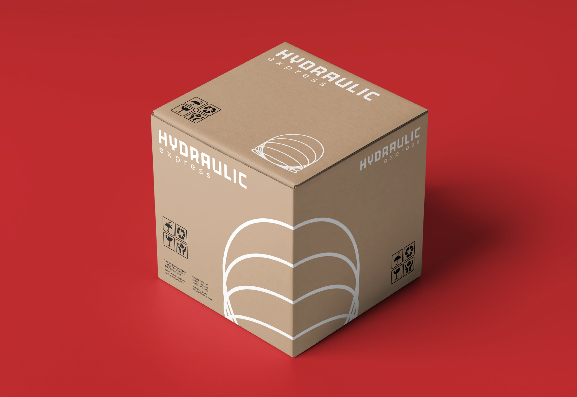 коробка Ребрендинг для компанія ТОВ «Гідравлік експрес». Фото 8 | BRANDME