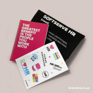 Трендова сувенірна продукція за сучасними технологіями для SoftServe HR Трендова сувенірна продукція за сучасними технологіями для SoftServe HR