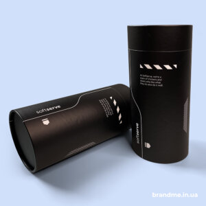 Брендовані подарункові тубуси для компанії SoftServe