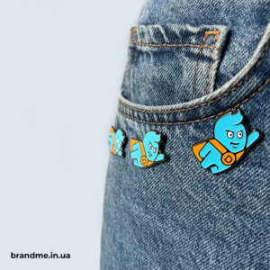 Травлені металеві значки Developex Травлені металеві значки Developex