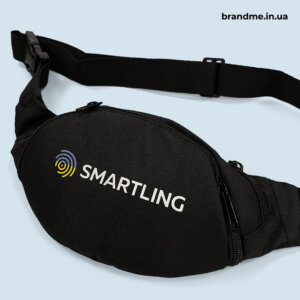 Брендування методом Direct to Film для компанії Smartling Повноколірне брендування бананки