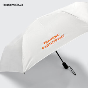 Брендування парасоль для компанії NRC Брендування парасоль методом флексодрук