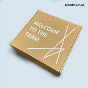 Друк на крафтових коробках для подарункових боксів