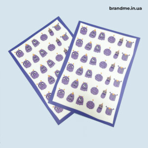 Друк корпоративних стікерпаків та стікерів