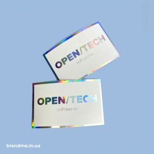 Друк голографічних стікерів