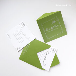 Подарункові сертифікати в індивідуальному конверті Виготовлення сертифікатів