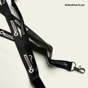 Брендовані стрічки для Adskeeper Стрічки для бейджів для компанії