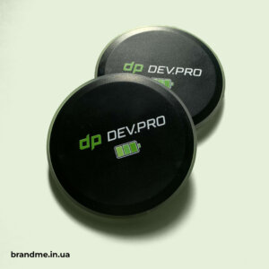 Друк на бездротових зарядних пристроях для компанії 