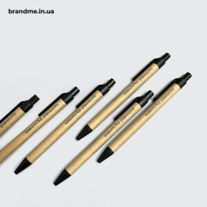 Еко-ручки з брендуванням “агент/ка рівності” Еко-ручки з мінімальною кількістю пластику