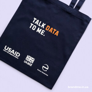 Подарункові еко-сумки з логотипами партнерів Брендування сумок для подарунків партнерам