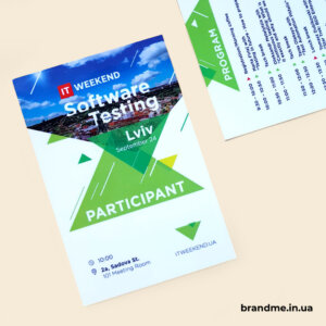 Бейджі за індивідуальним дизайном