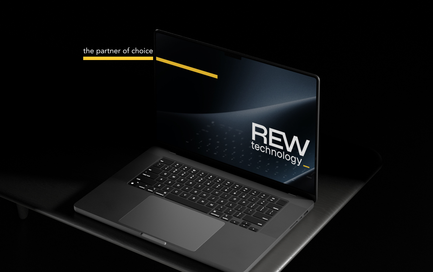 Frame 1 Створення логотипу для REW technology. Фото 1 | BRANDME
