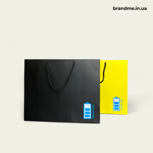 Брендовані пакети з крейдованого паперу та вибірковою ламінацією Друк пакетів