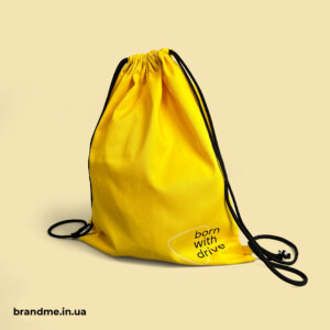 Брендований мішечок для речей на зав'язках