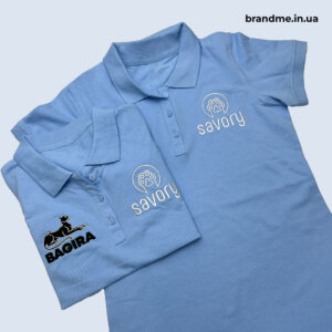 Поло з вишивкою для Suziria Поло з вишивкою, корпоративний одяг для команди