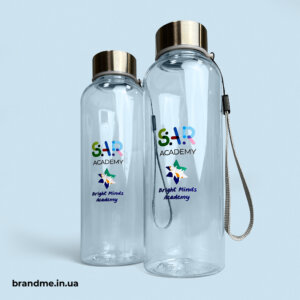 Пляшка для води зі скла