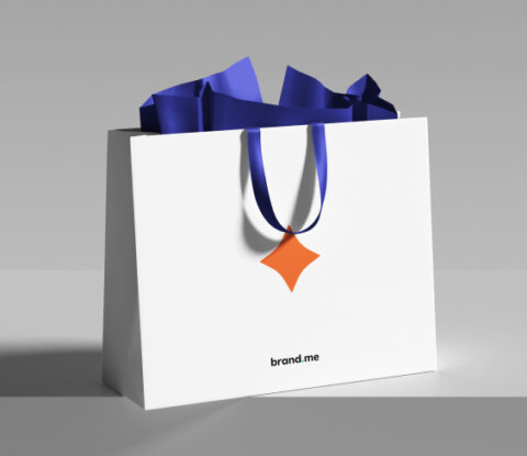 Пакет «Крейда» 565_500 Друк на пакетах. Фото 2 | BRANDME