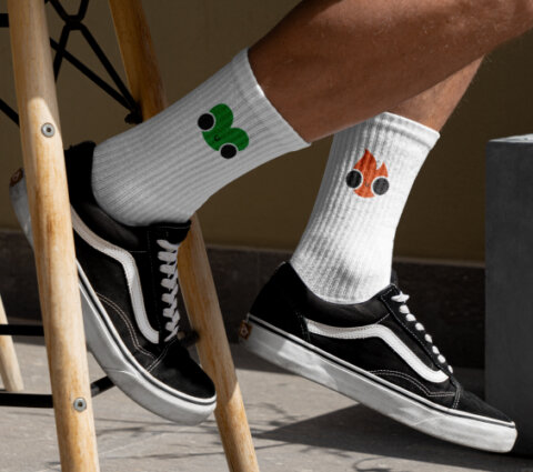 Шкарпетки 565_500 Друк на одязі. Фото 6 | BRANDME