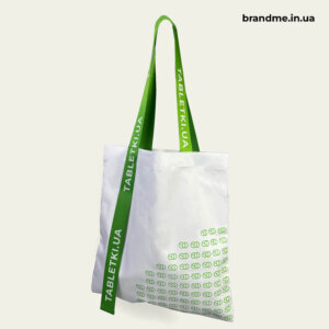 Еко-сумка з брендуванням для Tabletki.ua Шопери з нанесенням лого компанії