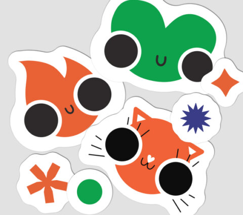 Наклейки та стікери_565x500 Поліграфічна продукція. Фото 1 | BRANDME