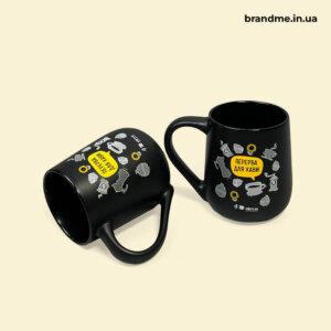 Брендовані чашки з глянцевою серединою Стійке нанесення зображення на кружках