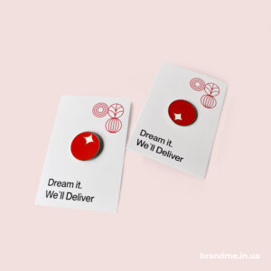 Металеві литі піни з фірмовим дизайном Брендовані значки у фірмовому стилі