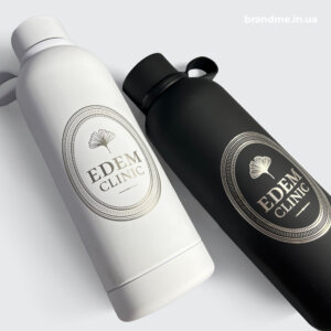 Пляшки з логотипом для бренду Фірмові пляшки з нанесенням логотипу