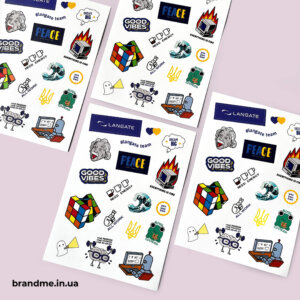 Виготовлення брендованих стікерпаків