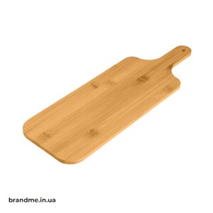 Кухонна дошка з лазерним гравіюванням логотипу бренду, виготовлена на замовлення