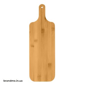 Кухонна дошка з лазерним гравіюванням логотипу бренду, виготовлена на замовлення