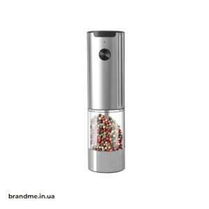 Млин для солі й перцю з логотипом бренду, оснащений автоматичним механізмом помелу