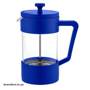 Френч-прес з друком логотипу бренду, сучасний дизайн і зручна подача